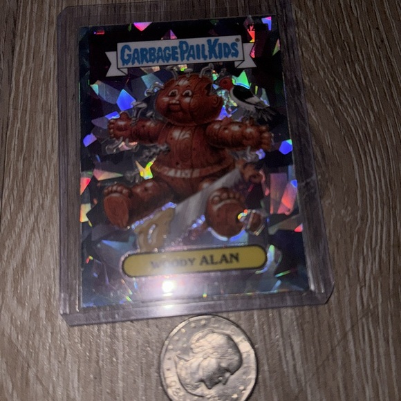 Garbage Pail Kids x Topps Chrome  checklist Woody Allen and Salvatore Dolly Crkd - Picture 4 of 5